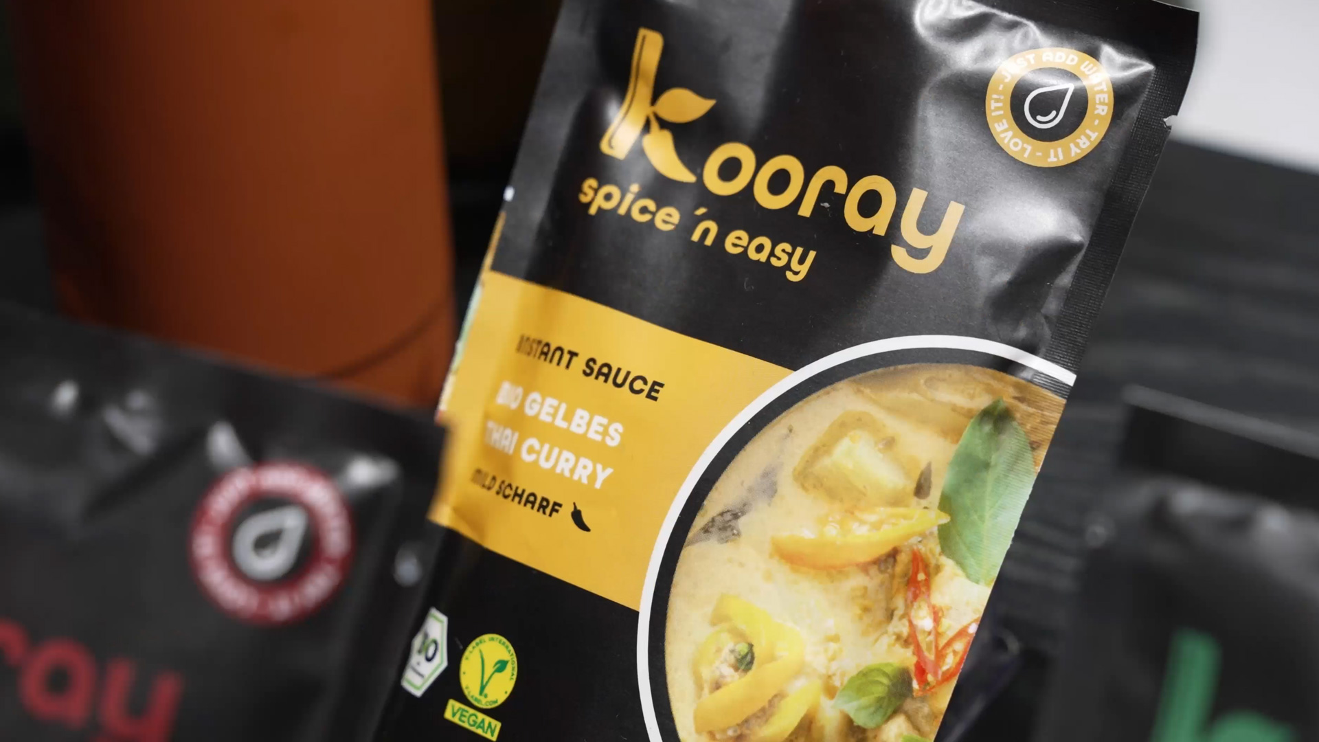 yellow thai curry organic mild spicy kooray