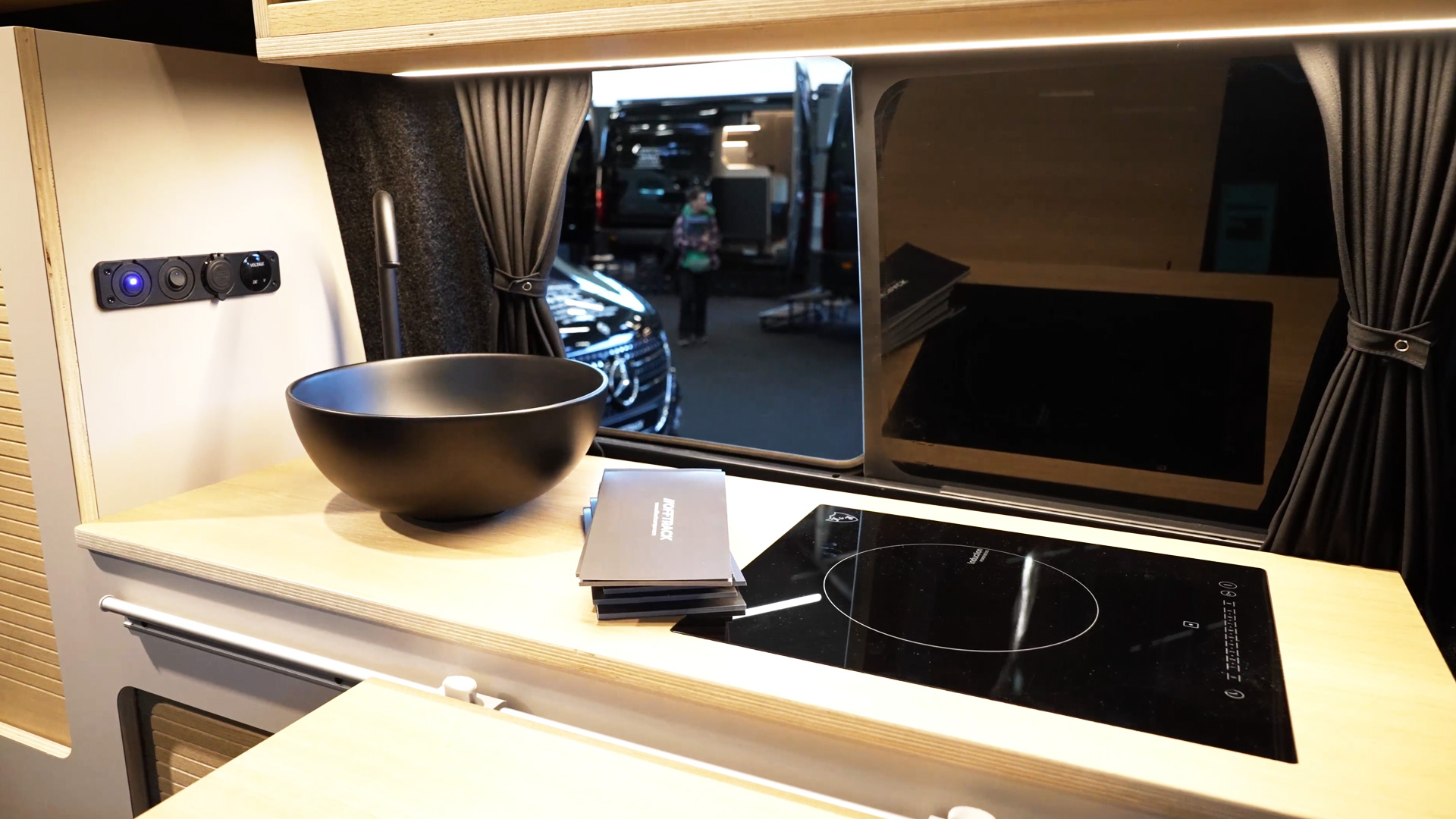 kitchen campervan vito expedition mercedes