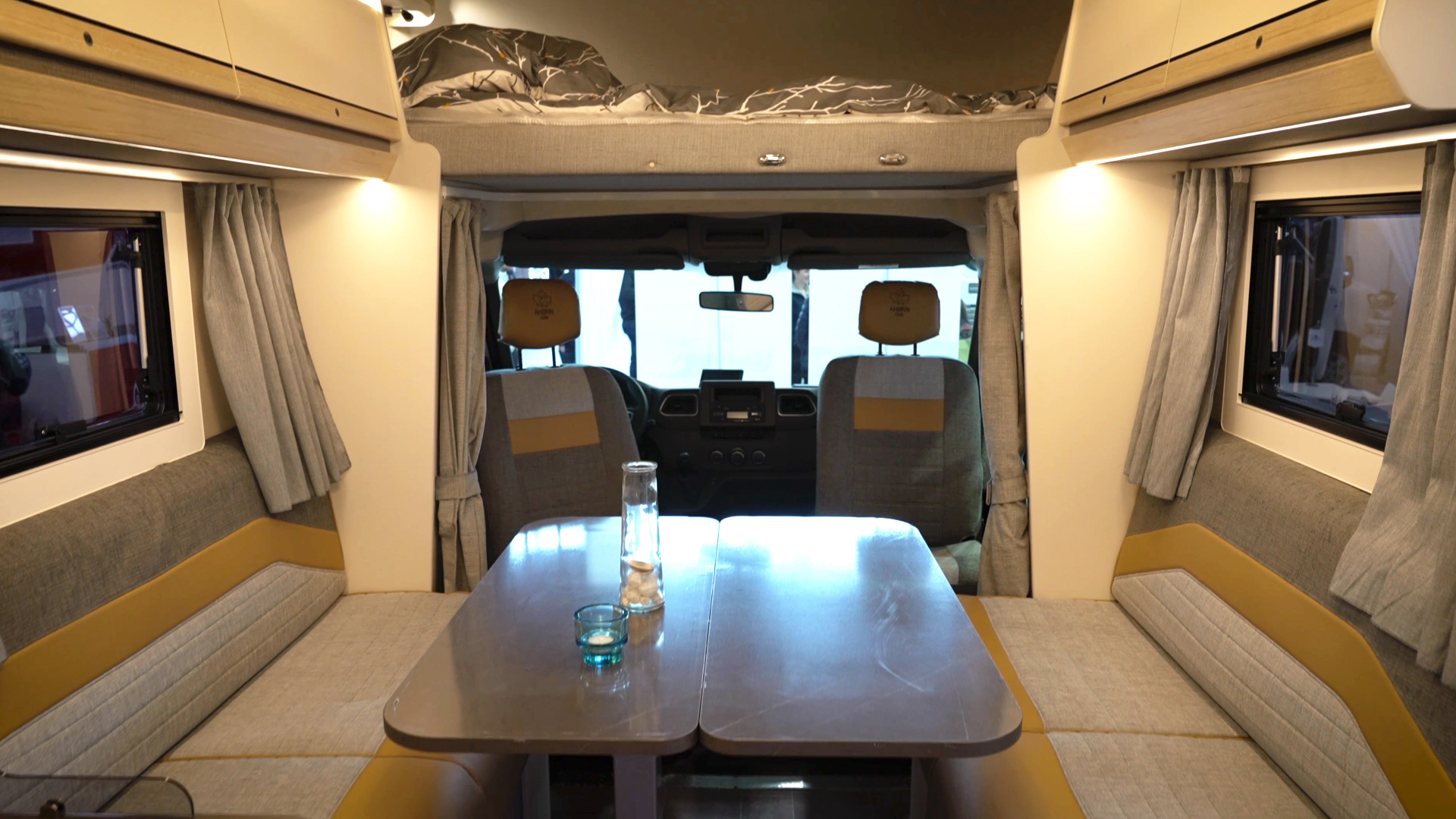 living area camper aca 640 maple