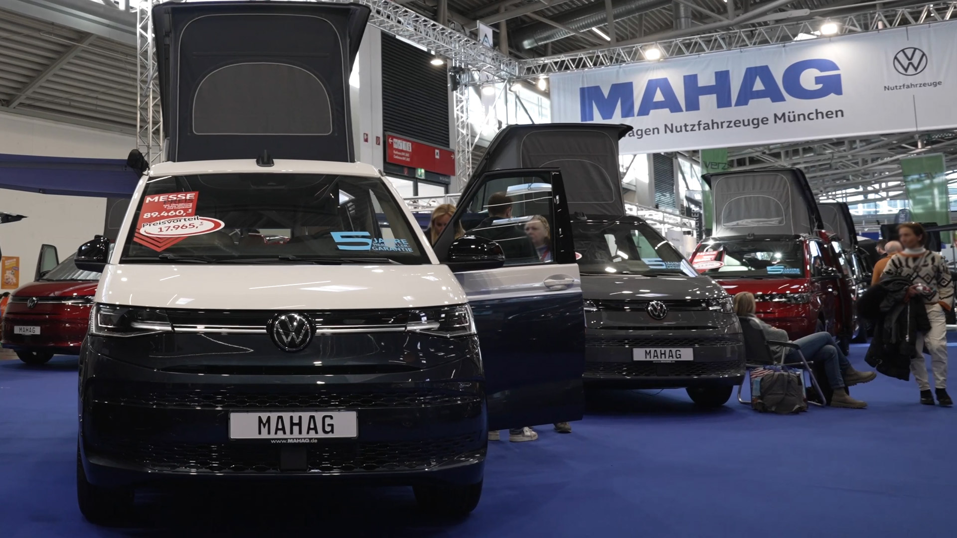 new vw california series mahag