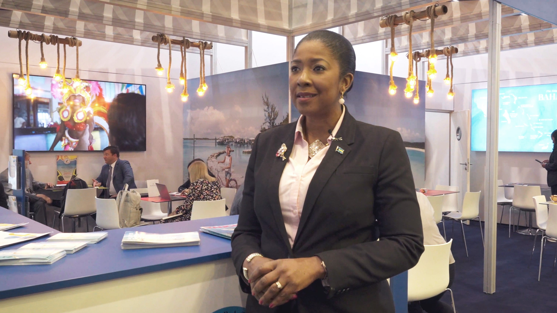 interview bahamas tourism ministry latia duncombe itb 2025