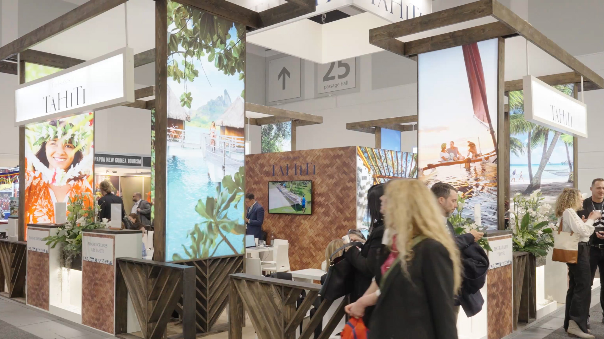 tahiti at the international travel fair itb berlin