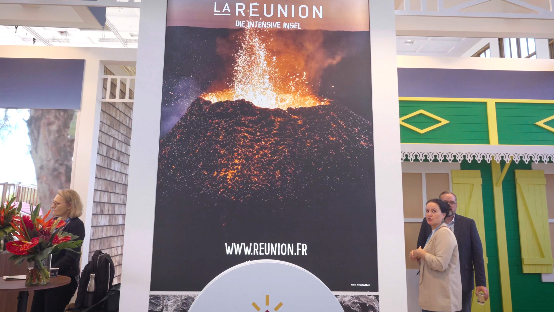 volcanic landscape in la reunion