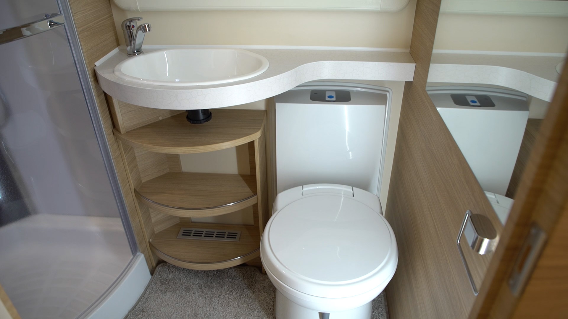 caravan bathroom toilet