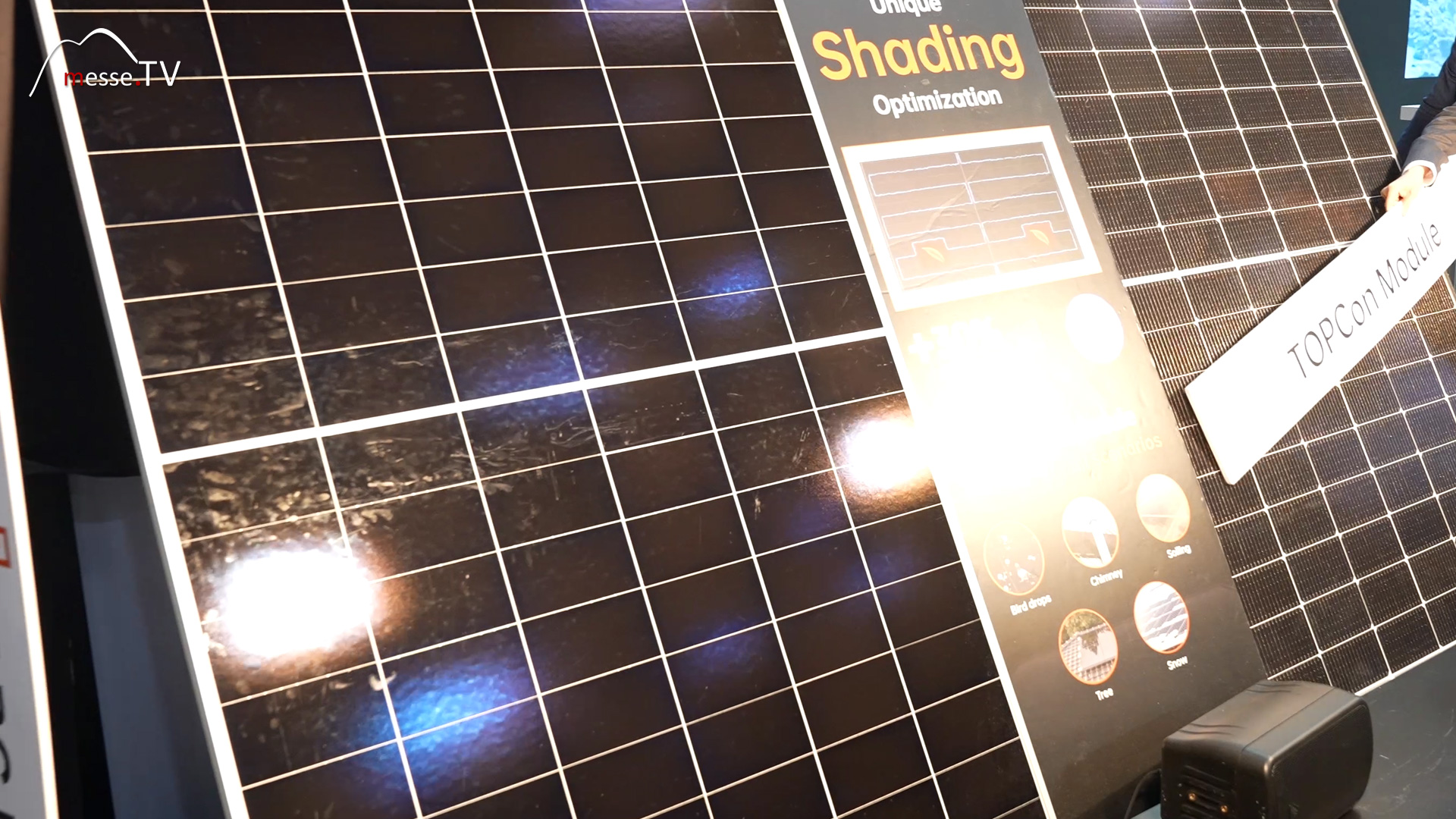 solar module with shading optimization