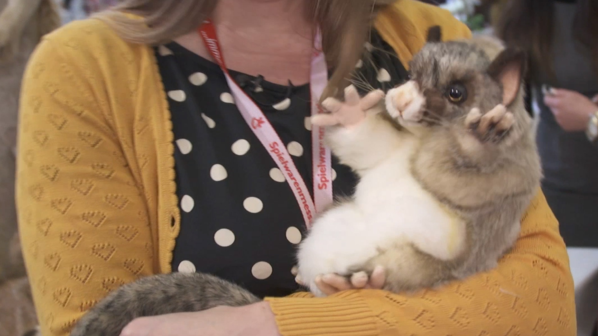 realistic cuddly animal hand puppet