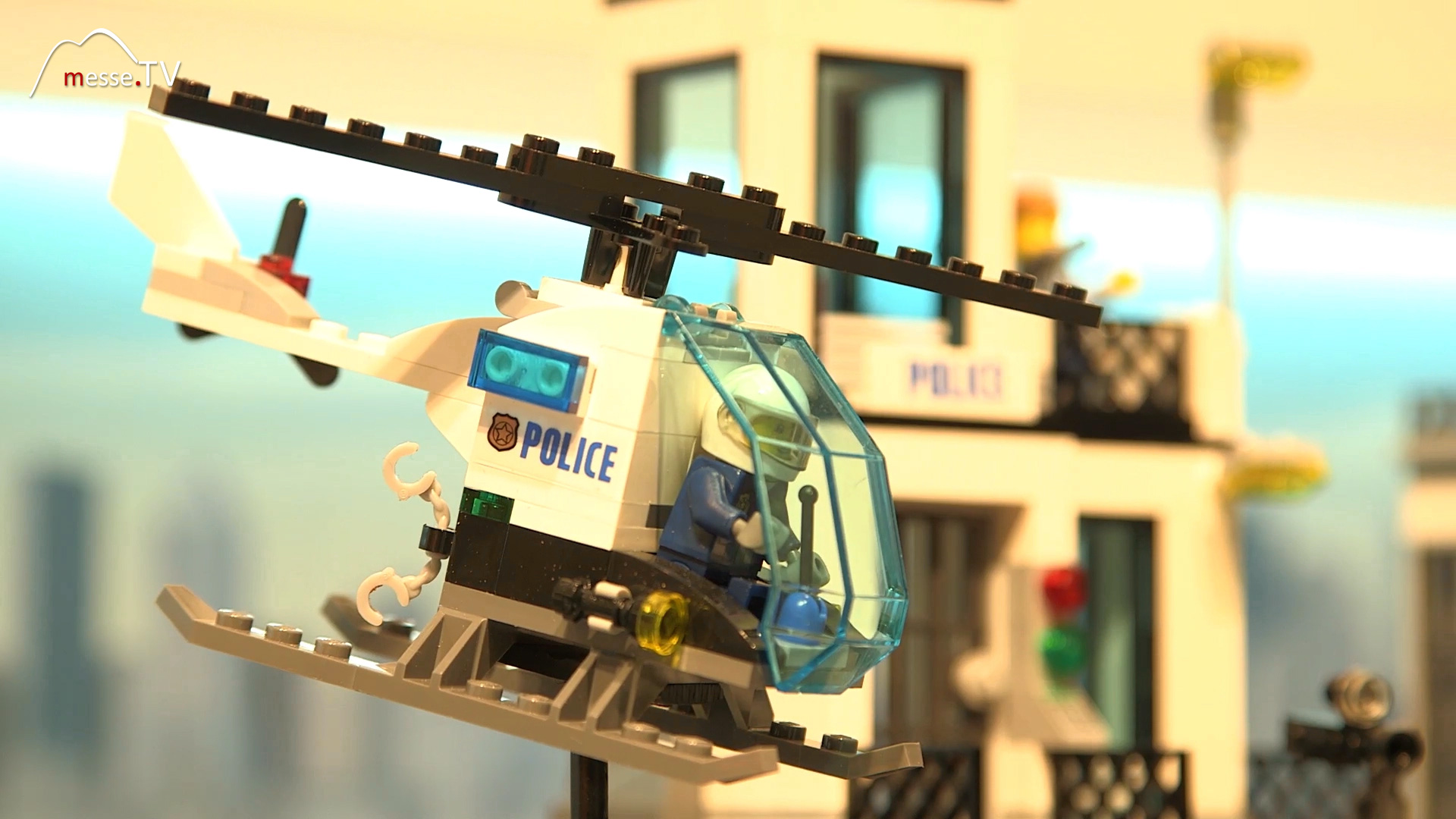 Polizeihubschrauber Polizeistation LEGO City